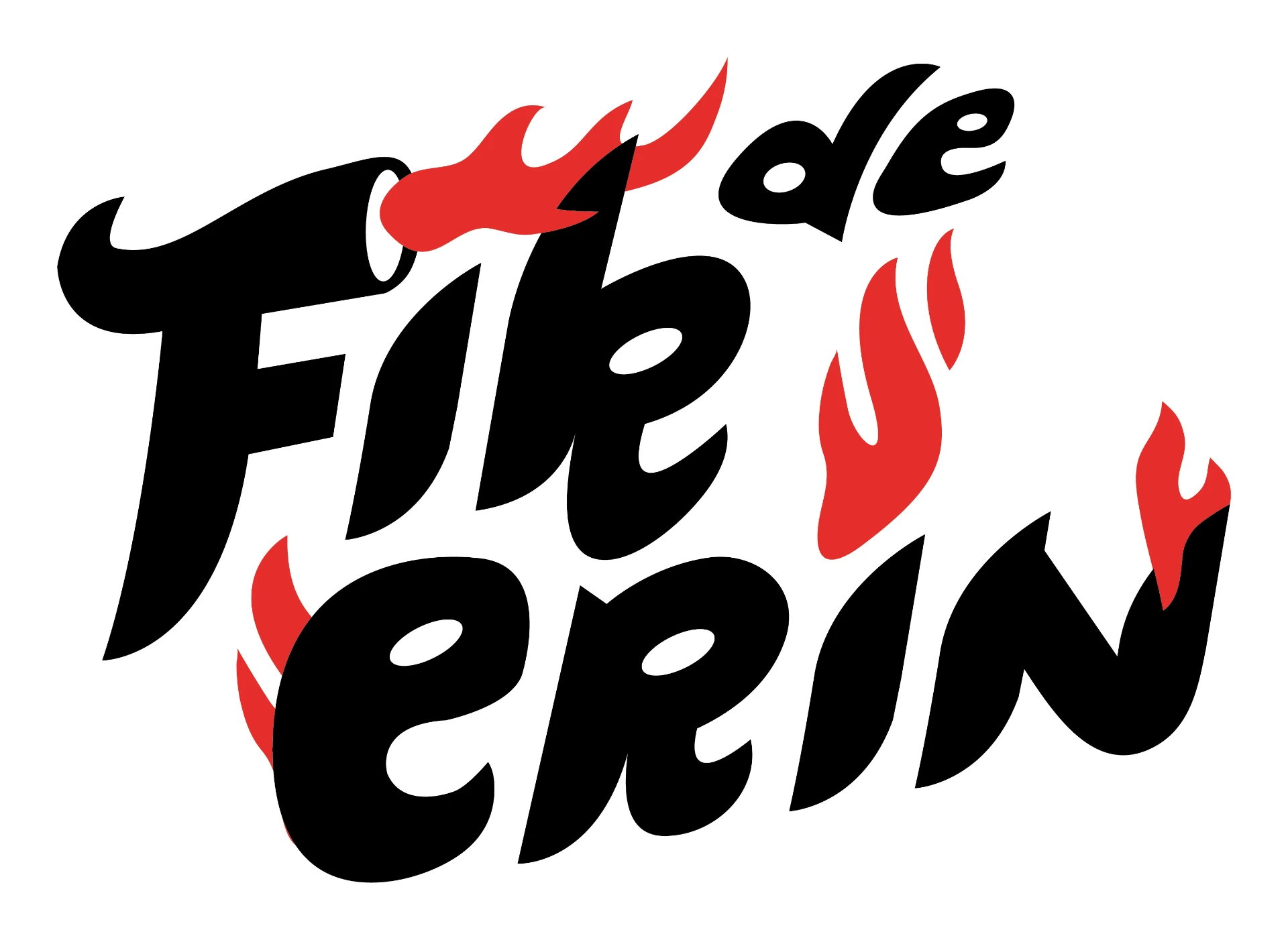 Logo van feestband De Fik Erin